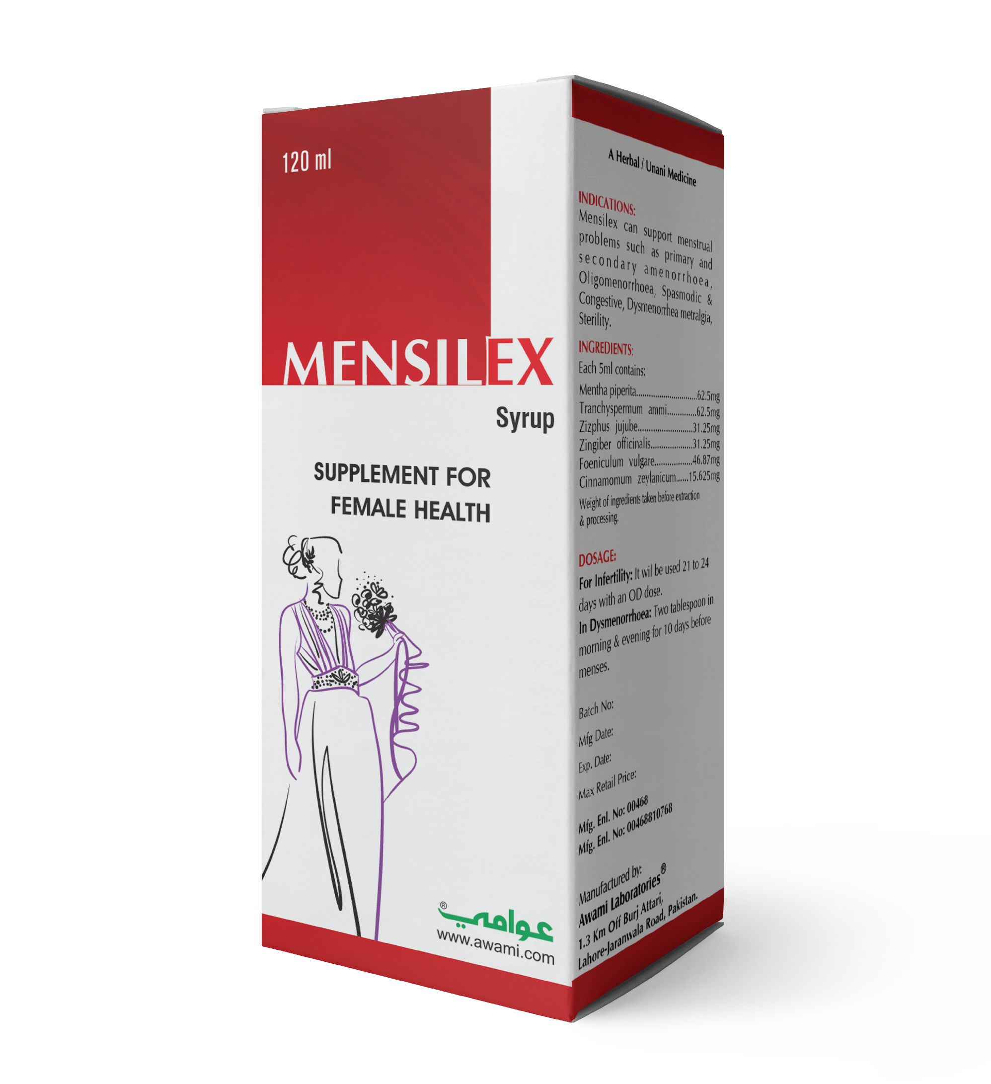 Mensilex Syrup 120 ml