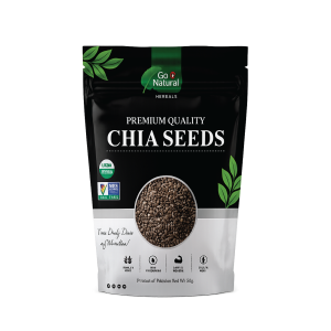 Organic Chia Seeds for weight loss, digestion, and energy boost.