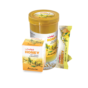 Awami 100% Pure Natural Raw Honey for immunity, energy, and cough relief.