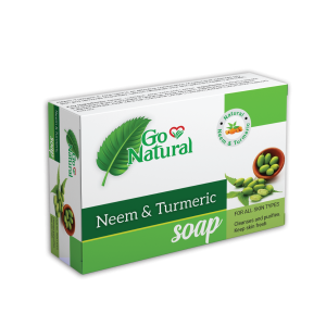 Awami Neem Soap bar for acne, antibacterial protection, and skin care.