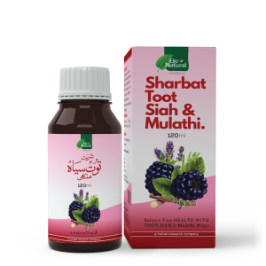 Sharbat Toot Siah – Useful in Throat Irritation, Cough, Inflammation & Urinary Burning